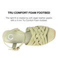 thumbnail image 2 of Journee Collection Womens Addisyn Tru Comfort Foam Woven Detail Clog Sandals, 2 of 6