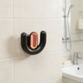 thumbnail image 1 of YiJuHui Wall Mounted Slipper Rack, No Drill Shoe Organizer with Suction Cups, Bathroom Toilet Storage Hooks for Umbrella Bags, Space Saving Waterproof Entryway Closet Shelf, 1 of 6