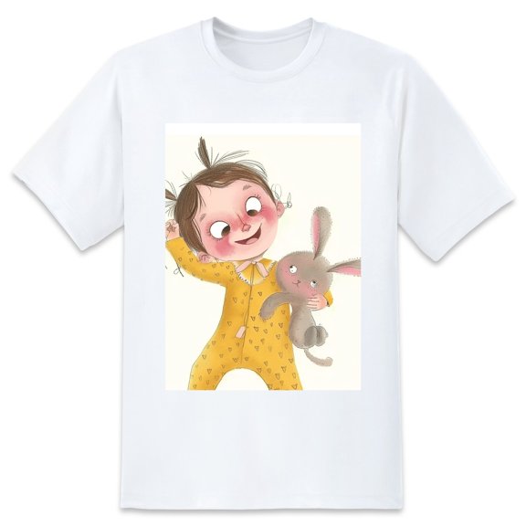 Basic Oversize Tees For WomenLittle Girl Loose Boyfriend Shirts Casual Blouse round neck