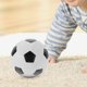 thumbnail image 3 of WORGEOUS 2 piezas de pelota inflables palmaditas de baloncesto y fútbol niños que acolchan a los niños de juguete, 3 of 7