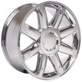 thumbnail image 3 of OE Wheels CV85 20 Inch Rims and Tires Fit Yukon Denali Style 6x139.7 20x8.5 Chrome - Hollander 5304 - iMove Gen 2 275/55-20 (Set of 4), 3 of 5