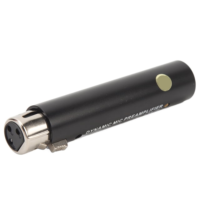 Preamplificador de refuerzo Mic, Amplificación sin Pérdidas en Línea de Micrófono Preamplificador