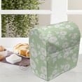 thumbnail image 3 of Vine Stand Mixer Cover, Silhouette Morning Glory Species Flower Pattern Gardening Art Theme, Kitchen Appliance Organizer Bag Cover with Pockets, 5 Quarts, Pale Green Mustard, by Ambesonne, 3 of 4