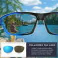 thumbnail image 3 of Polarized Wrap Around Sports Sunglasses for Men Women Driving Fishing Running Cycling Sun Glasses, 3 of 6