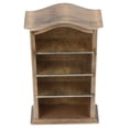 thumbnail image 1 of LITINKIMI Miniature Shelf Wooden Brown For Collectors 1Set, 1 of 7