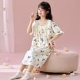 thumbnail image 6 of Tkrady Dress for Girls Spring Summer New Short Sleeve Comfortable Cute Nightdress, Sizes 5-11 Years, 6 of 7