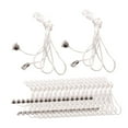 thumbnail image 3 of GUOOL 20 Pieces Chain Extender DIY Ceiling Fan for Indoor Use Сamping Sliver, 3 of 9