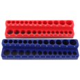 thumbnail image 1 of Magnetic Socket Organizer, Metric and SAE Convenient To Store 1/4 Drive Socket Holder  for Professional Repair, 1 of 7