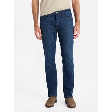 George Men's & Big Men's Classic Fit Straight Leg Jeans, Sizes 29-56