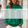 thumbnail image 3 of XRoczxe Women's Mock Neck Pullover Sweater, Soft Knit Long Sleeve Top, Casual Loose Fit Solid Color Jumper for Fall Winter Daily Wear Office, 3 of 6
