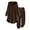 Coffee, variant on Women's Hooded Tracksuit Set Winter Warm Long Sleeve Pants Outfit Casual Loungewear Cozy Two Piece Suit summer pajamas for women set