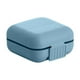 thumbnail image 2 of Dispensador de Medicamentos Rectangular de Plástico | Organizador Ajustable para Pastillas y Cápsulas | Caja Divisoria Portátil de Plástico Azul para Una Dosificación Precisa | Gestión de La Salud En, 2 of 4