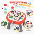 thumbnail image 7 of UUSUOO 2-In-1 Baby Activity Table,Musical Learning Toys with Lights &  Sounds,Montessori Toys for 1 Year Old,Christmas Birthday Gifts for 1 2 3 Year Old Boys Girls, 7 of 7