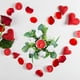 thumbnail image 3 of Wreath Simulation Flowers Peony Candlestick European Holiday Decorations Wedding Desktop Home Decoration, Peony Candlestick Wreath Simulation Flowers, European Holiday Decorations Wedding, 3 of 7