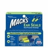 Mack's Ear Seals Washable & Reusable Dual Purpose Earplugs 1 Pair, 8-Pack