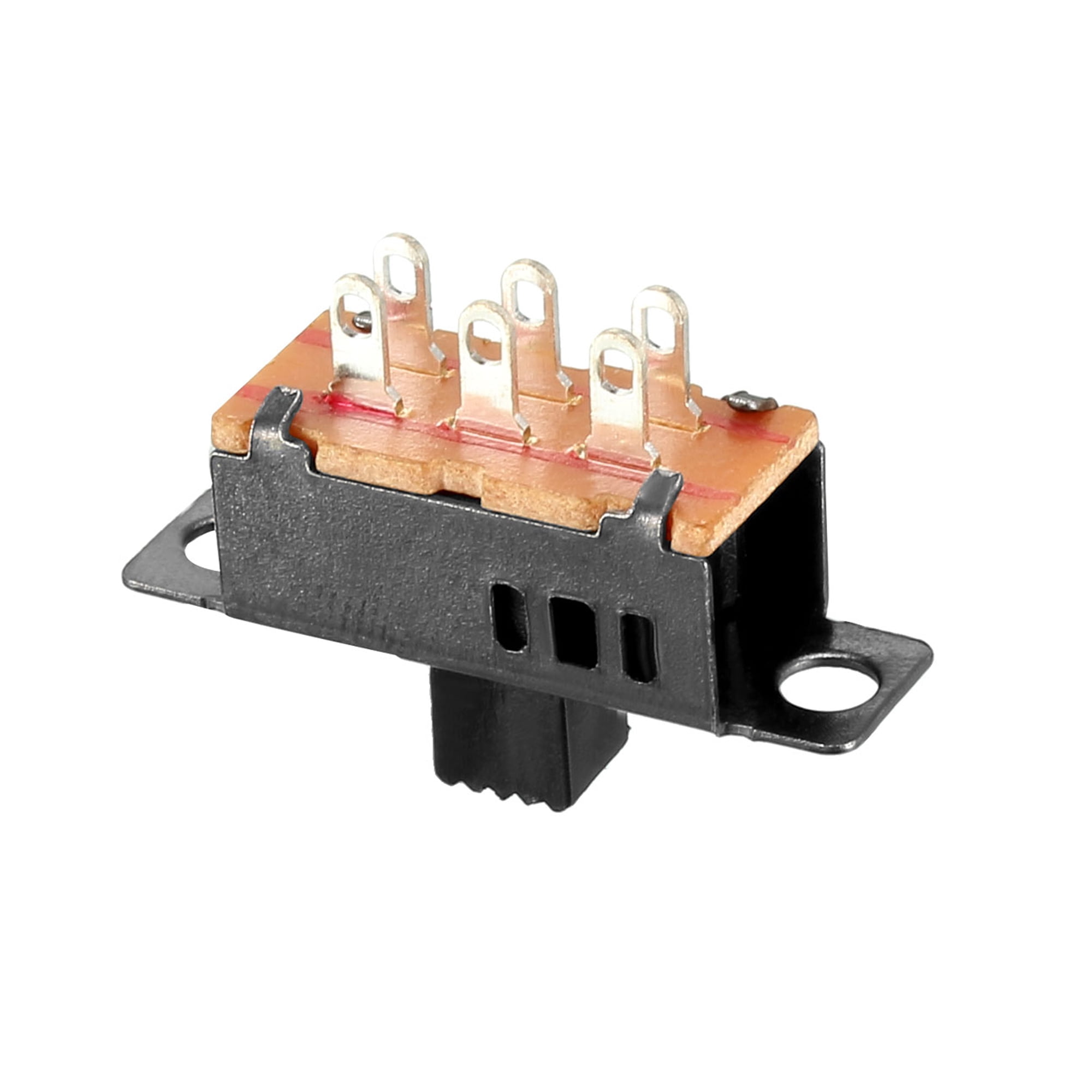 Aexit 5 Pcs Networking Products 3 Position DPDT Panel Mounted Mini Vertical Slide Switch Switches 6 Pin Aexit 5 Pcs Networking Products 3 Position DPDT Panel Mounted Mini Vertical Slide Switch Switches 6 Pin