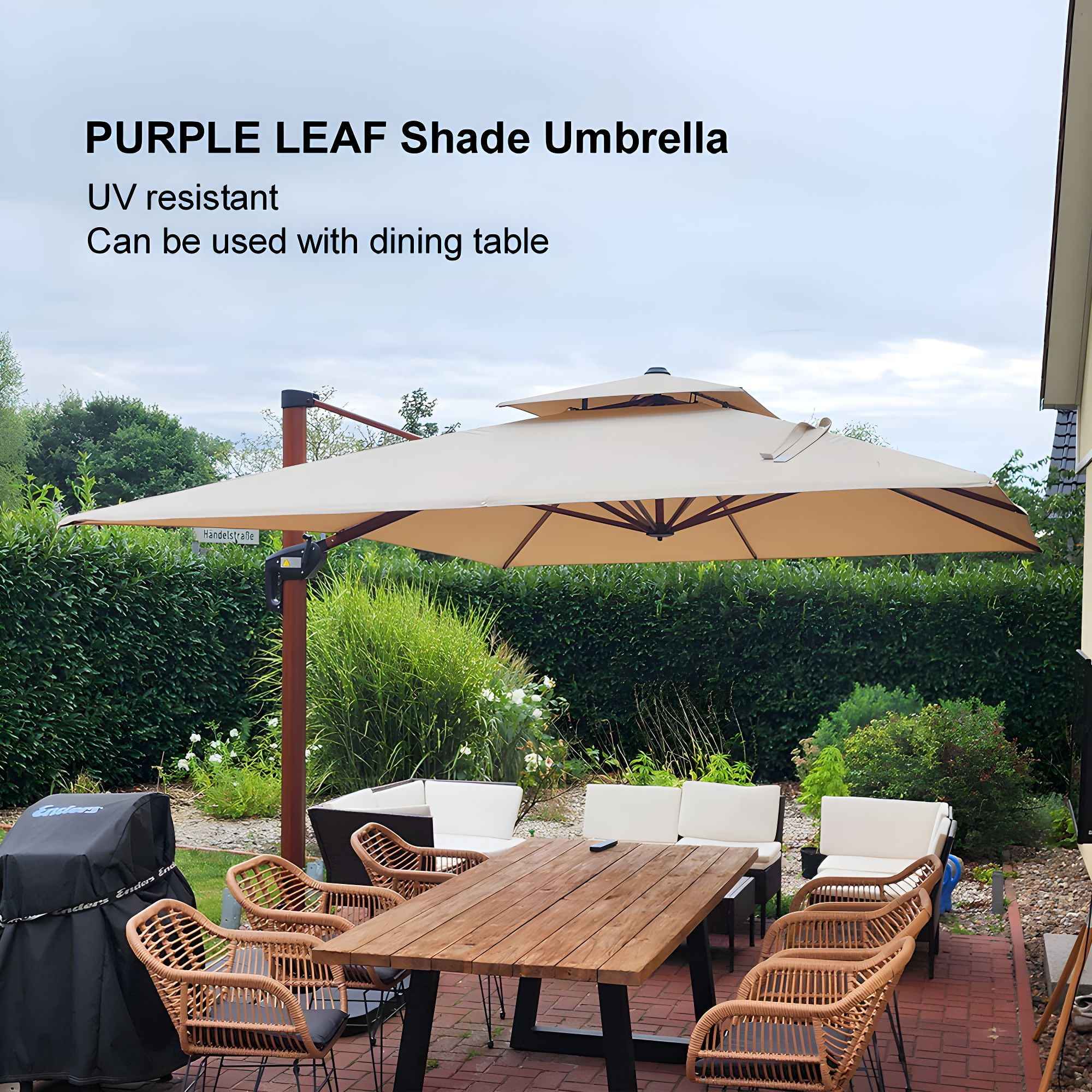 PURPLE LEAF 12FT Deluxe Square Wood Grain Patio Jamaica | Ubuy PURPLE LEAF 12FT Deluxe Square Wood Grain Patio Jamaica | Ubuy