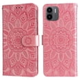 thumbnail image 1 of Funda tipo cartera GANGXUN para Xiaomi Redmi A1 4G , diseño girasol, cuero PU, soporte, cierre magnético, tarjetero, 1 of 5