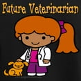 thumbnail image 3 of CafePress - Future Veterinarian Women's Dark Pajamas - Women's Short Sleeve Print T-Shirt and Pants Dark Cotton Pajama Set, 3 of 7