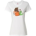 thumbnail image 3 of Inktastic Dino With Chocolate Bar Women's T-Shirt, 3 of 5