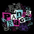 thumbnail image 2 of Men's Turning Red Panda Rage Doodles  Graphic Tee Black 2X Large, 2 of 5