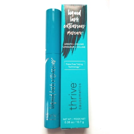Thrive Causemetics Liquid Lash Extensions Mascara, Crystal (Brown Black) 10.7g Full Size