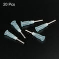 thumbnail image 3 of Aguja dispensadora de punta roma Uxcell para pistola de pegamento líquido, 14G 1/2", 20 paquetes (Verde claro), 3 of 7