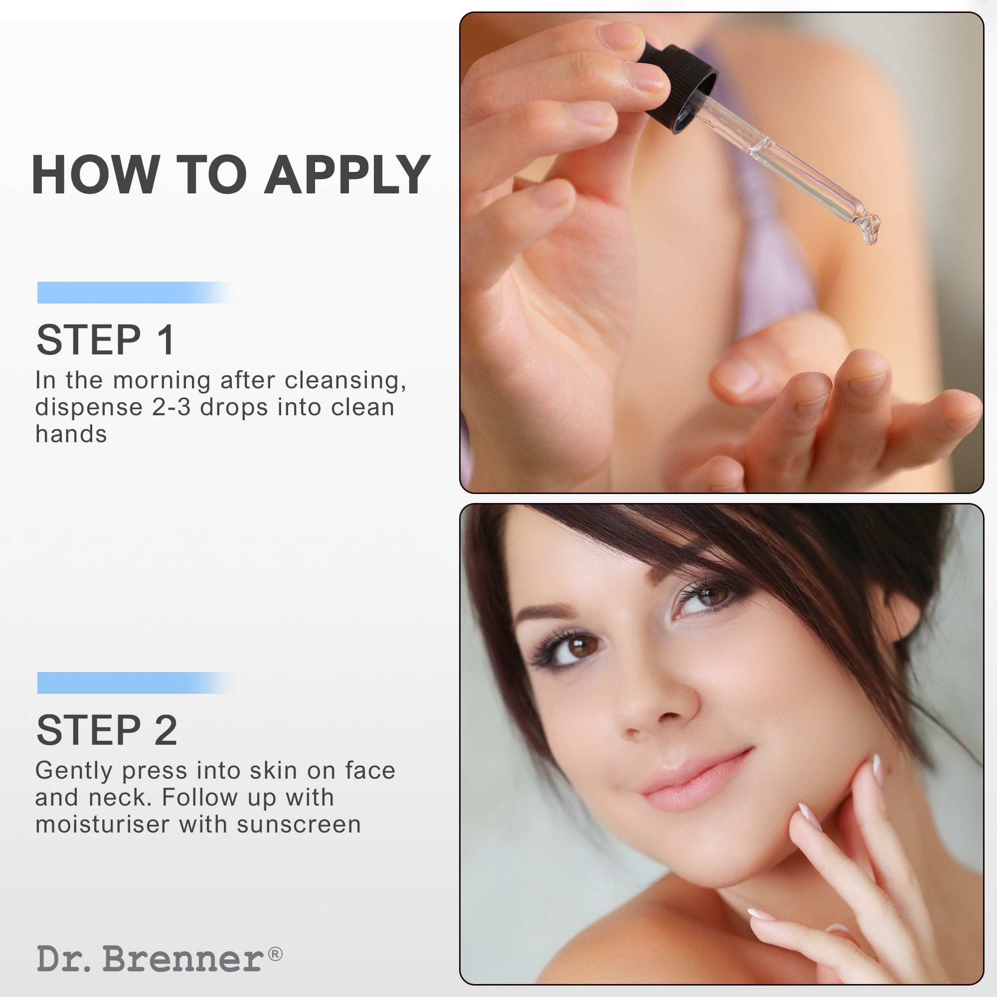 Dr. Brenner Vitamin C Serum with Ferulic Acid, Vitamin E and Hyaluronic Acid 1oz.