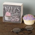 thumbnail image 2 of Primitives by Kathy 31837 Chalk Box Sign, 4" x 4", Nanas Are, 2 of 3