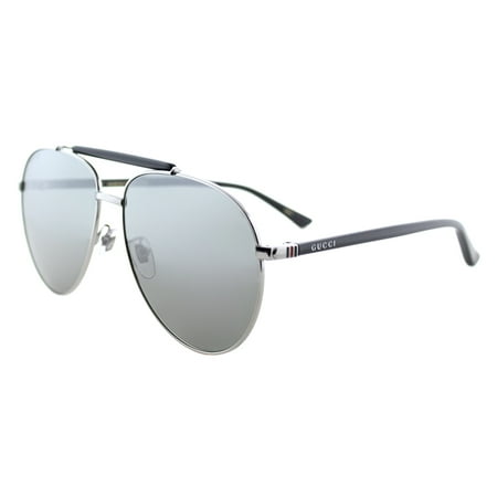Gucci GG0014S 001 Unisex Aviator Sunglasses