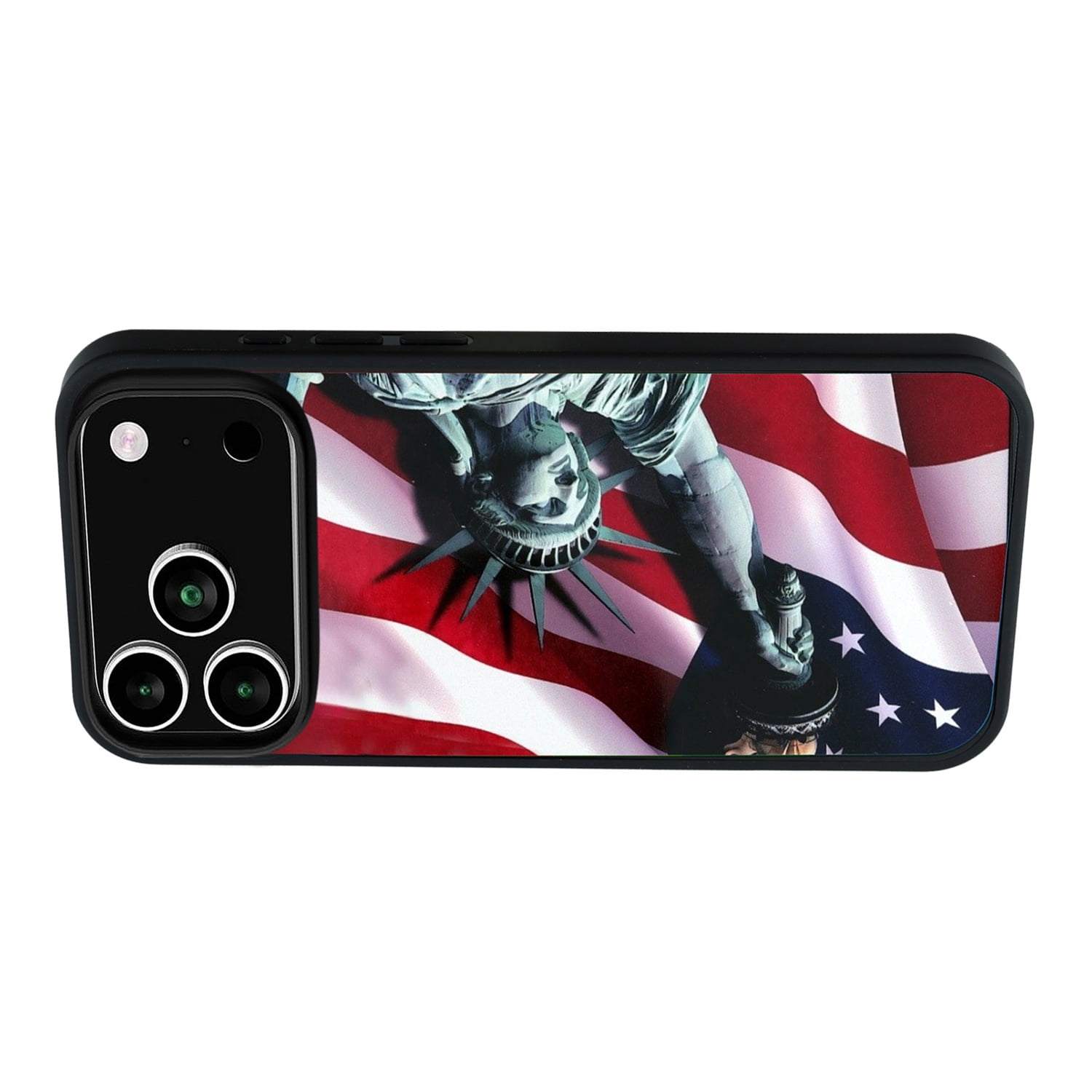 Slim Fit Aluminum Printing Case for iPhone 17 Pro - Statue of Liberty 2