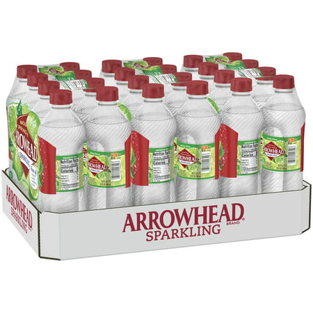 Arrowhead Sparkling Water, Zesty Lime, 16.9 oz. Bottles (Pack of (The Best Sparkling Water)