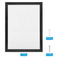 thumbnail image 3 of Uxcell Front Loading Poster Frame Picture Frames Wall Mounting Snap A2 Frame Aluminum Profile, Black, 3 of 5