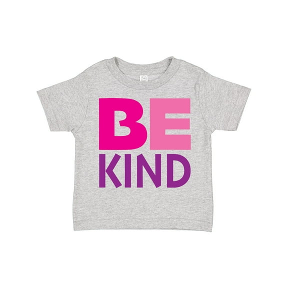 Inktastic Be Kind Logo in Pink and Purple Boys or Girls Toddler T-Shirt