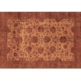 thumbnail image 1 of Ahgly Company Indoor Rectangle Abstract Brown Modern Area Rugs, 8' x 12', 1 of 4