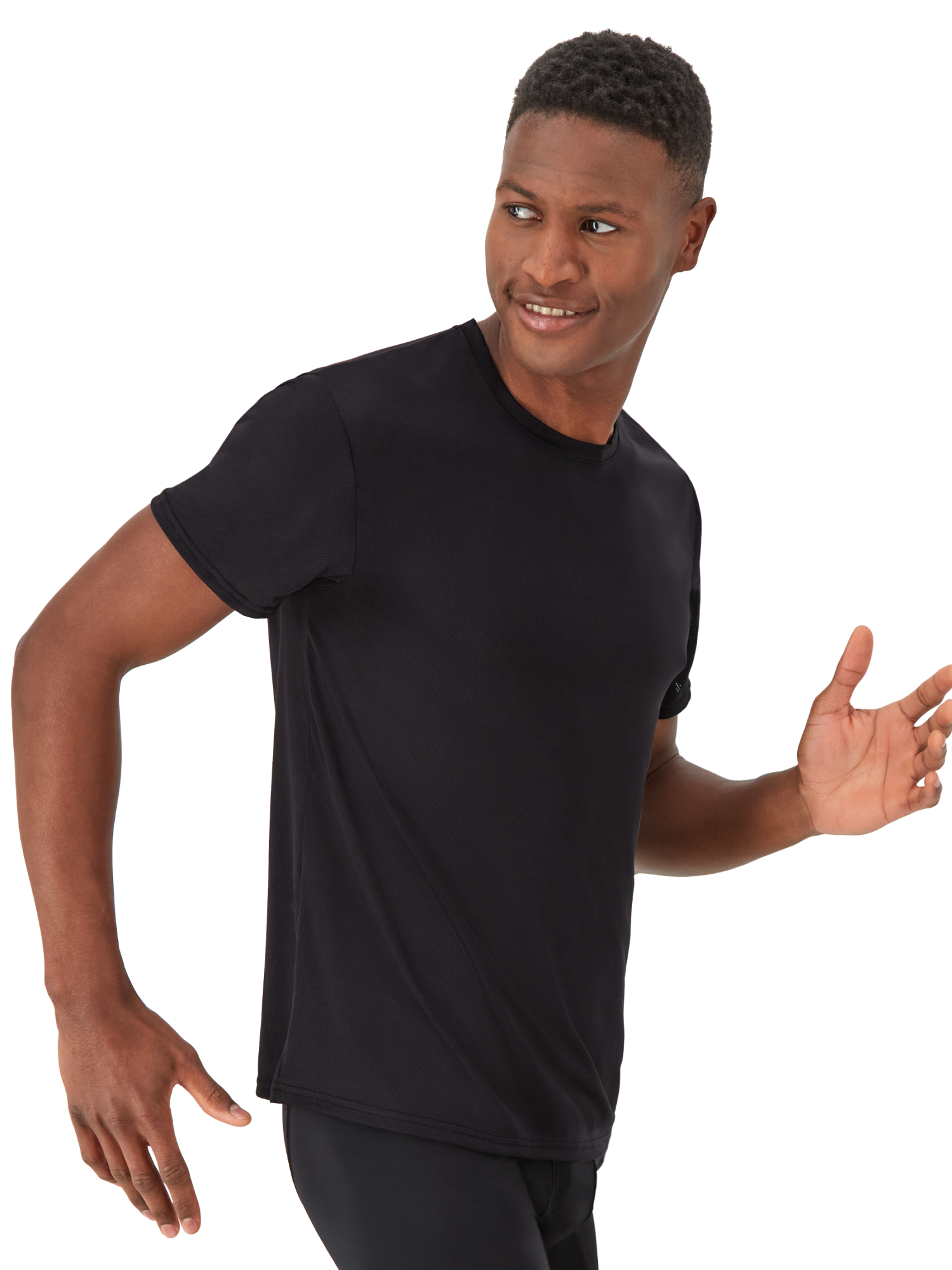 Moves Men’s X-Temp Dyed Mesh Crewneck T-Shirt, Assorted, 3-Pack