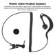 thumbnail image 3 of Auricular de walkie talkie auricular de walkie talkie de una sola audición enganchado en la oreja para reproductores de MP3, 3 of 8