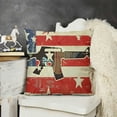thumbnail image 2 of Decorative Throw Pillow Covers, Porch Outdoor Home Decor, Veterans Day Couch Cushion Case, 2 of 5