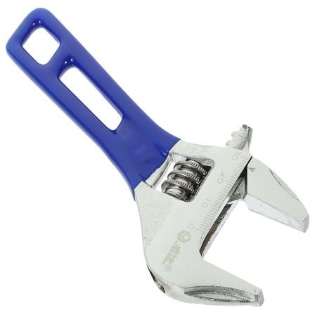 HOMEMAXS Multifunctional Short Handle Wrench Adjustable Spanner Bathroom Monkey Wrench (Maximum Opening 31mm) Random Color