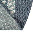 thumbnail image 5 of Unique Loom Outdoor Coastal Collection Area Rug - Tethered (7' Round Navy Blue/Ivory), 5 of 12