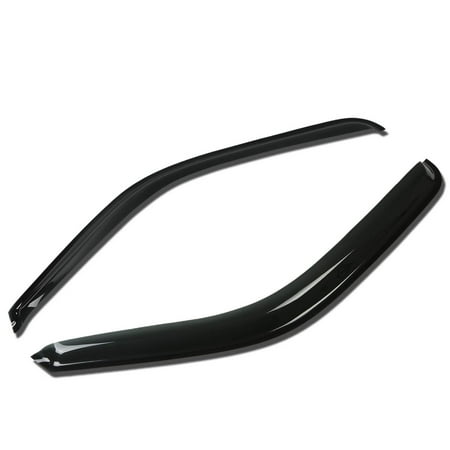 Rain Guards Trucks - For 1999 to 2007 Chevy Silverado / GMC Sierra 1st Gen 2pcs Window Vent Visor Deflector Rain Guard (Dark Smoke) 01 02 03 04 05 06