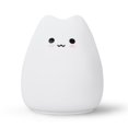 thumbnail image 2 of FLhrweasw Cute 7 Color LED Night Light Soft Silicone Cat Pat Lámpara Regalos (Lindo), 2 of 9