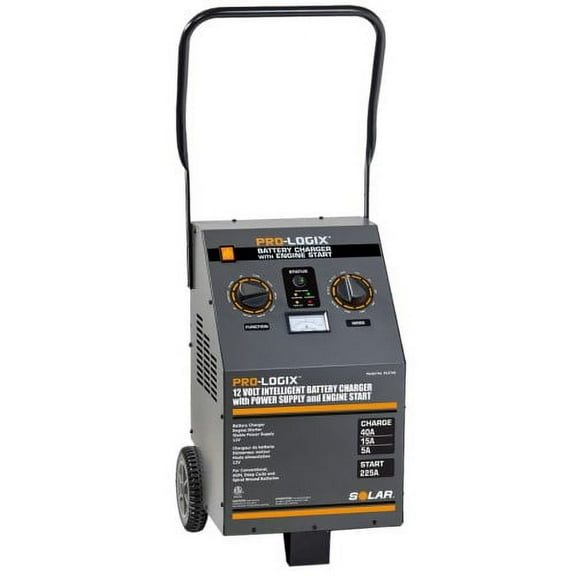 SOLAR Pro-Logix 12V 40A Intelligent Wheel Charger, Power Supply & Engine Start