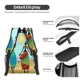 thumbnail image 4 of Yiaed African Women Print School Backpack College Backpack Daypacks for Students High School Spacious and Durable Daypack for Work and Travel-One Size, 4 of 6