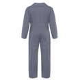 thumbnail image 3 of Aiihoo Kids Boys Coverall Mechanic Boiler Suit Flightsuit Coverall Outfits Grey 6, 3 of 6