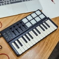 thumbnail image 4 of Controlador MIDI Worlde Panda Mini Portátil Mini 25 Teclas Teclado USB y Drum Pad Controlador MIDI WORLDE Controlador MIDI, 4 of 7