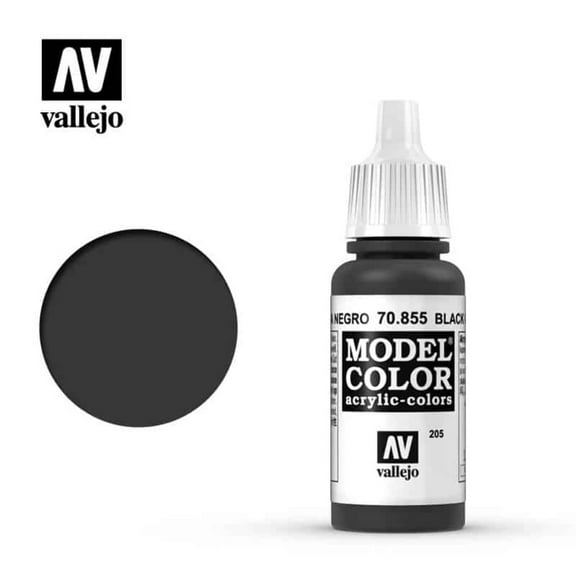 Vallejo Model Color - Black Glaze
