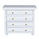 thumbnail image 1 of FELTECHELECTR Mini mueble con cajones para sala de estar (blanco), 1 of 6