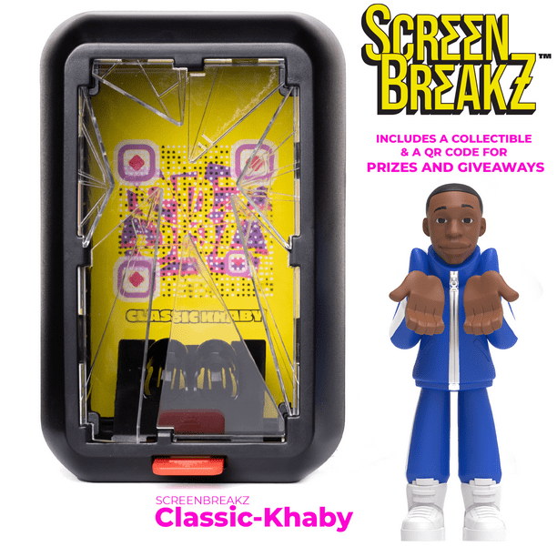 ScreenBreakZ Khaby Lame Collectible Figures, Classic Khaby, Unique