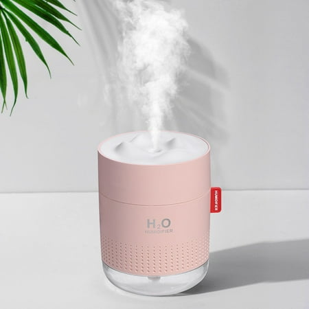 

Pink 1Pc Snow Mountain Humidifier 500Mlusb Aromatherapy Air Diffuser Soothing Light Aromatherapy Humidifier Household Diffuser Abs+Pp+Silicone 9.5*9.5*12.9 Cm